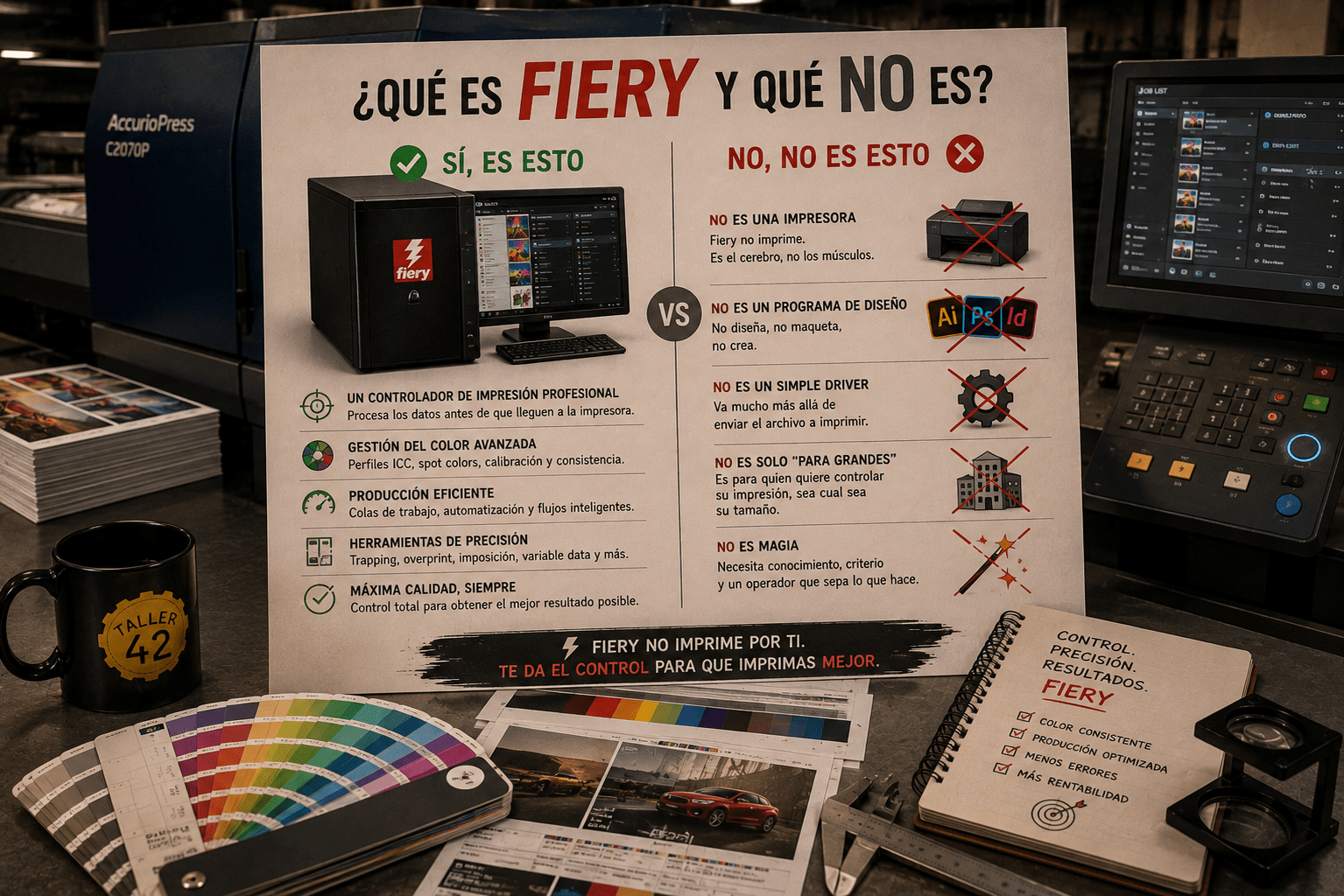 🔥 ¿Qué es Fiery y qué NO es?
